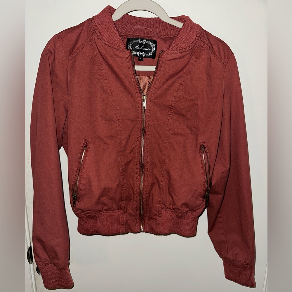 Ambiance Wine Red Jacket